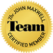 Logo Recognizing Peter Wishnie's affiliation with The John Maxwell Team